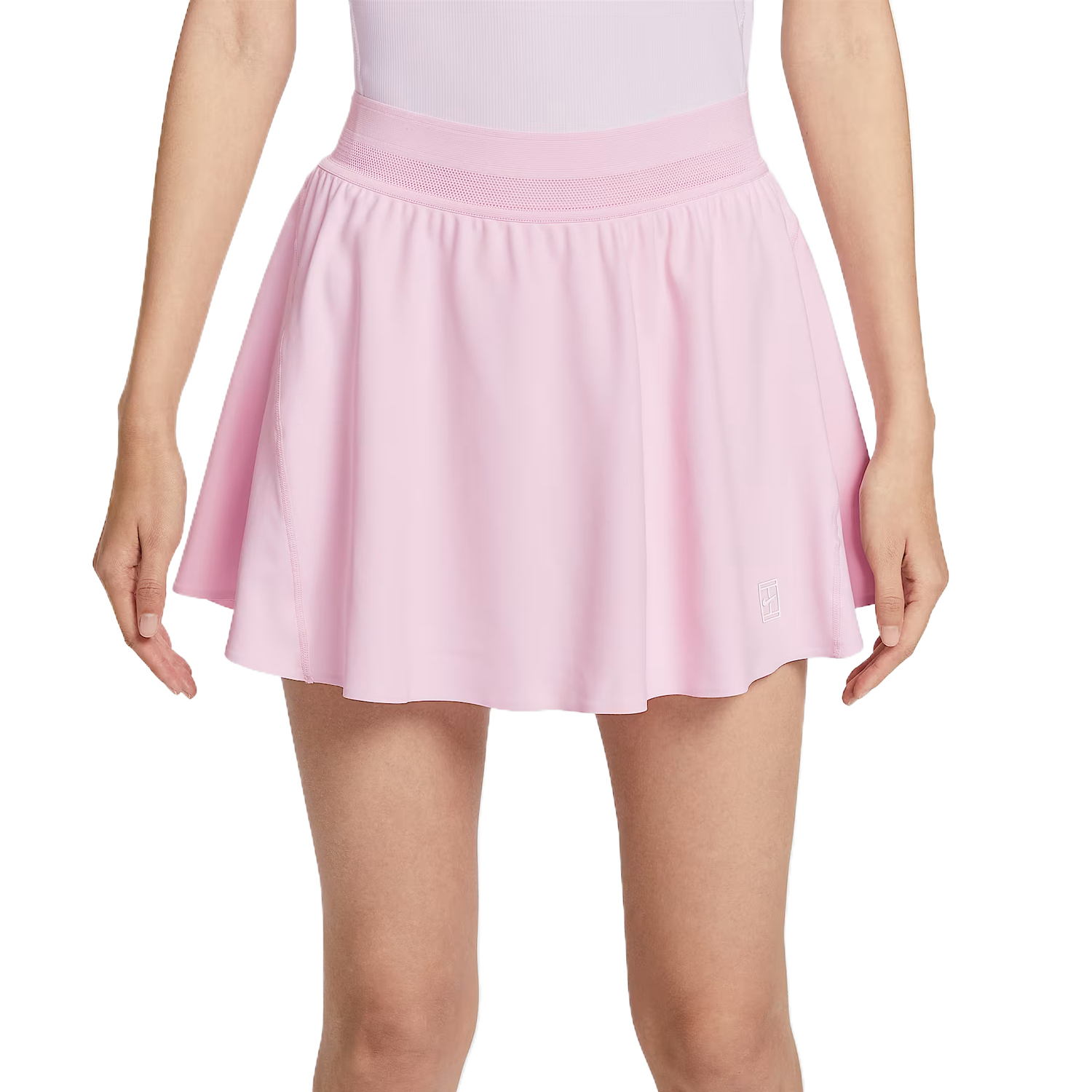 Nike Court Advantage теннисные юбки для женщин Foam Powder/белый Moderate Short